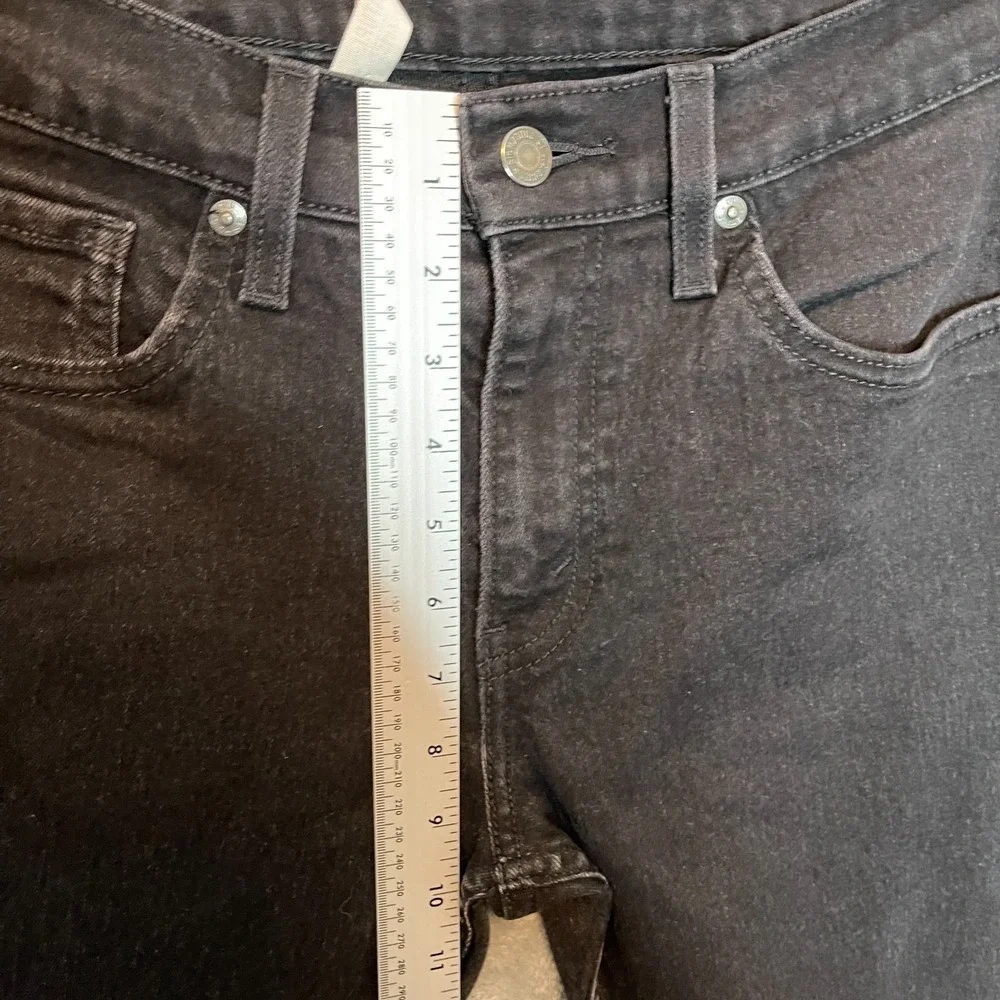 Signature Levis Men Slim Straight Jean 30x30* Black Denim Indie Trap Alternative